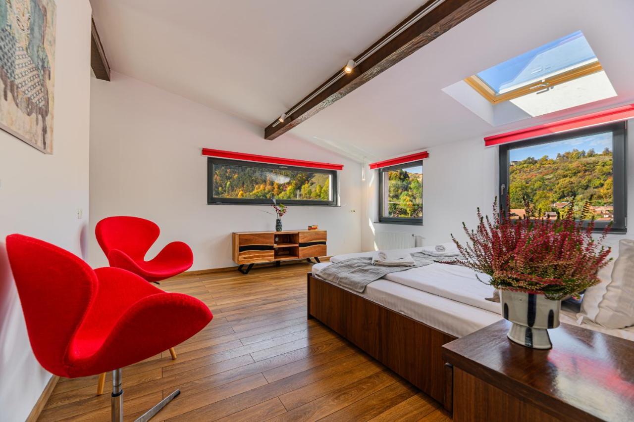 Sun Villas Accommodation Brasov Luaran gambar